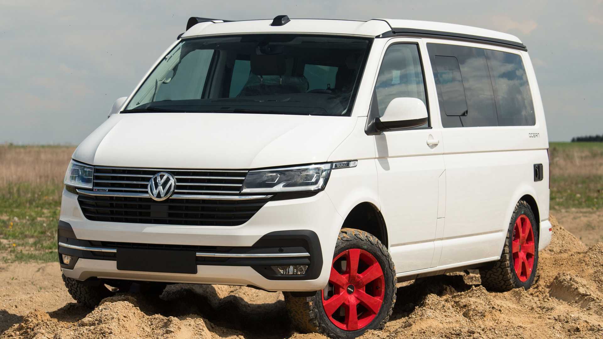 A VW Transporter Lifted Is Ready for an Off-Road Adventure