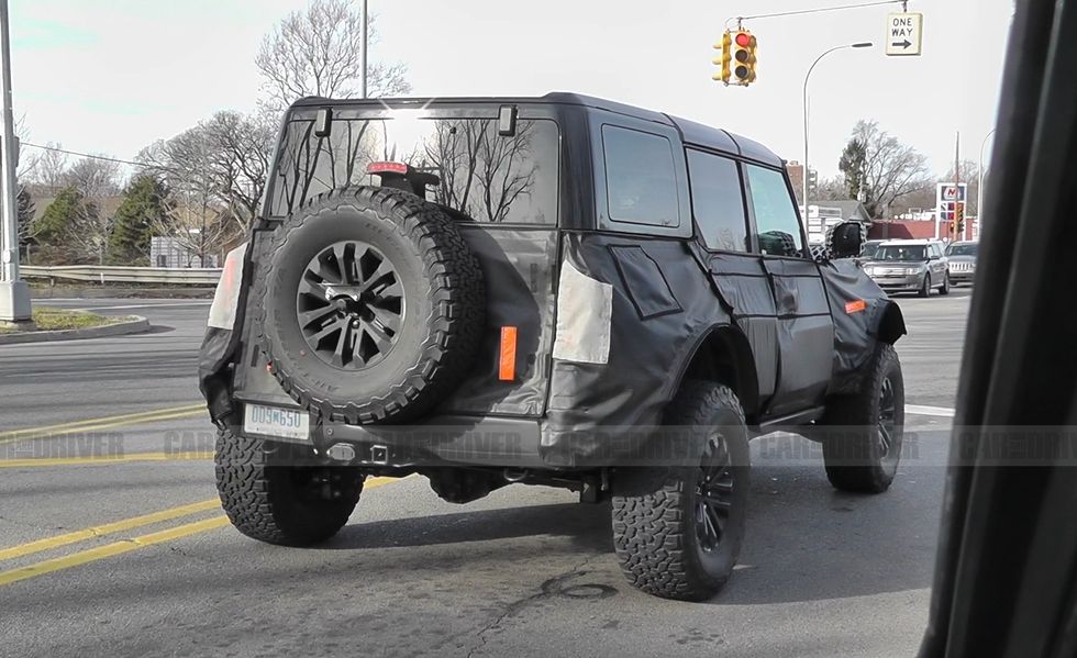 Ford Bronco Test Vehicle Captured On Video Up Close in Colorado