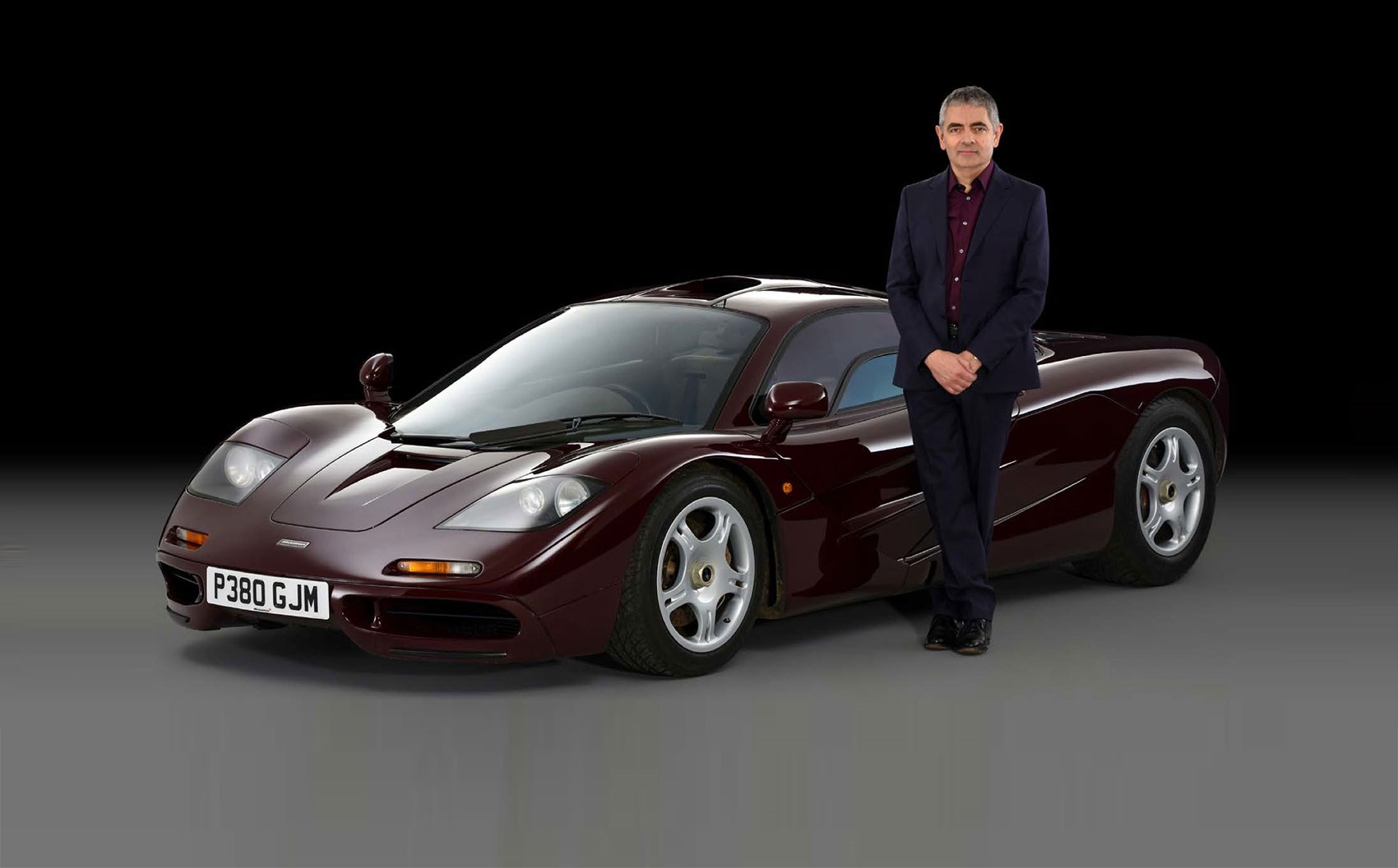 Rowan Atkinson bought his McLaren F1 almost PS8 million after it was twice crashed.