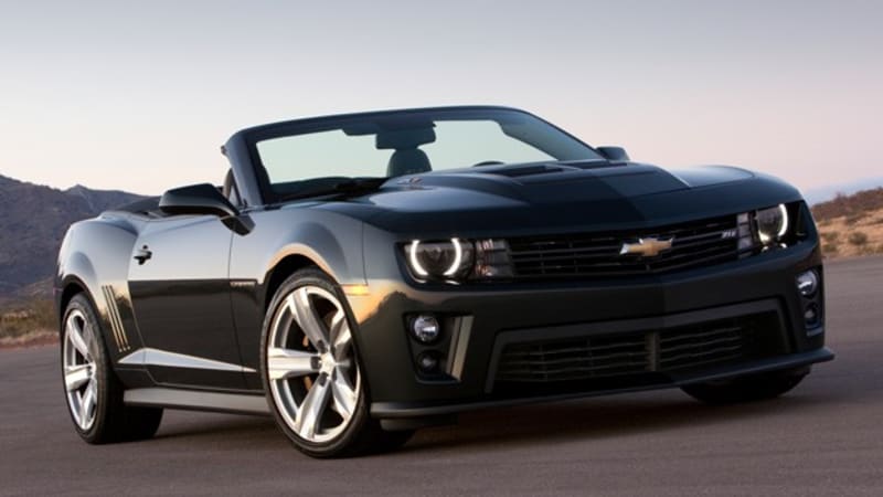 2013 Chevrolet Camaro ZL1 convertible priced at $60,445