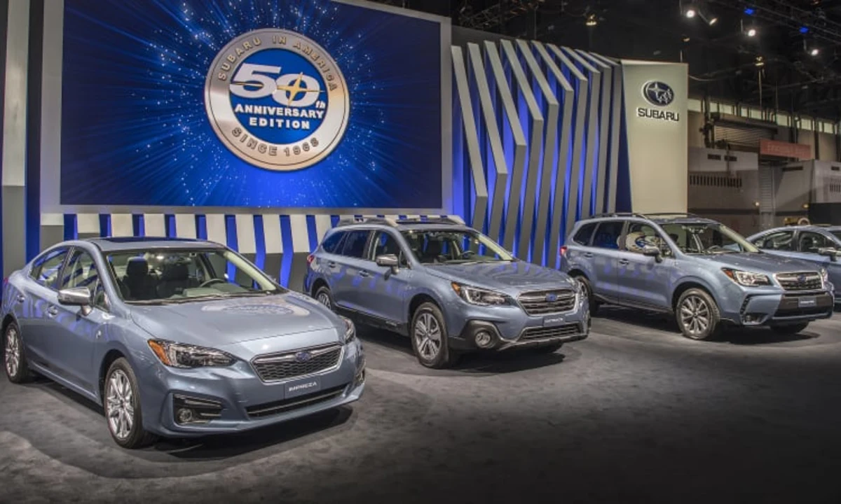 Subaru wishes it a happy birthday with 50th anniversary models