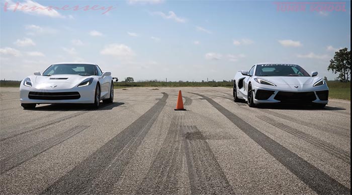 Hennessey Corvette C7 Roll Races Stock C8