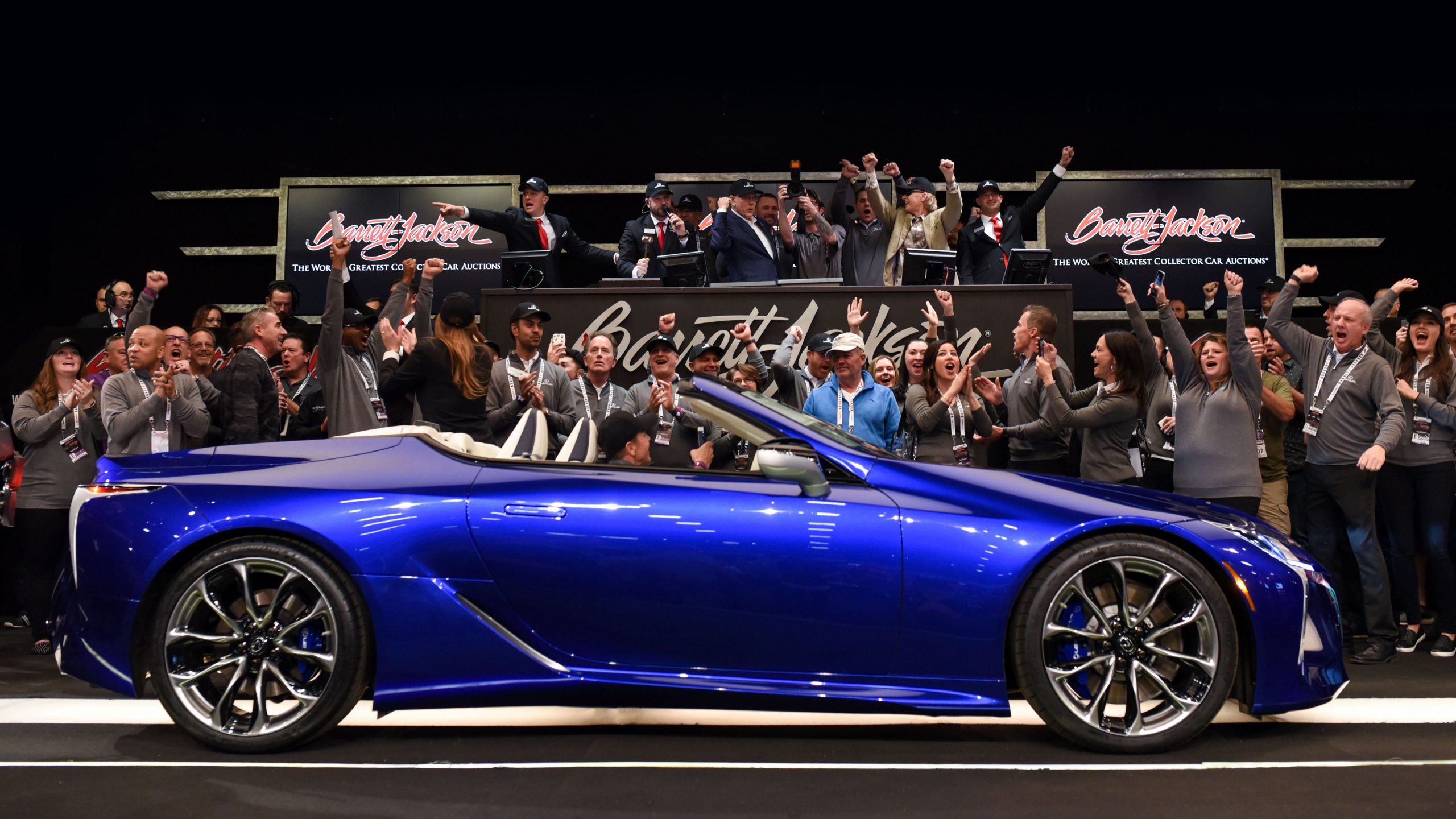 Two-Time Lexus LC500 Convertible Up for Auction: $2M Charity