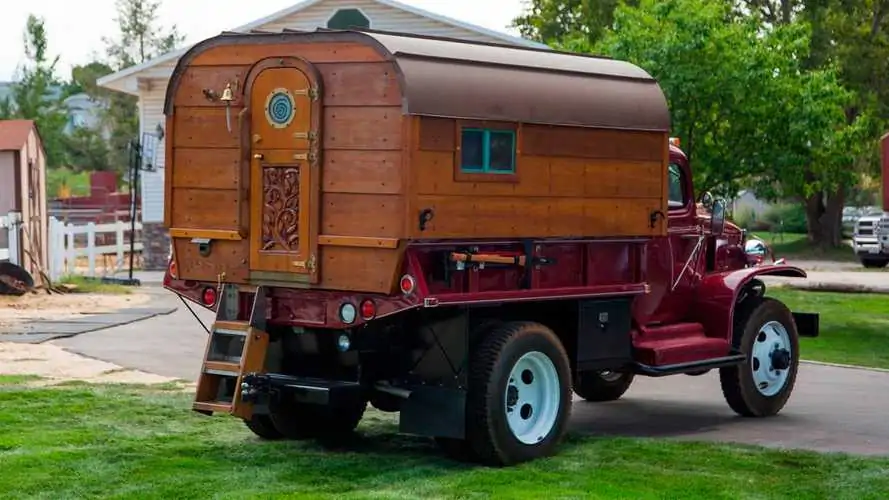 Chevrolet WWII Army Truck Converted into a Camper for Sale