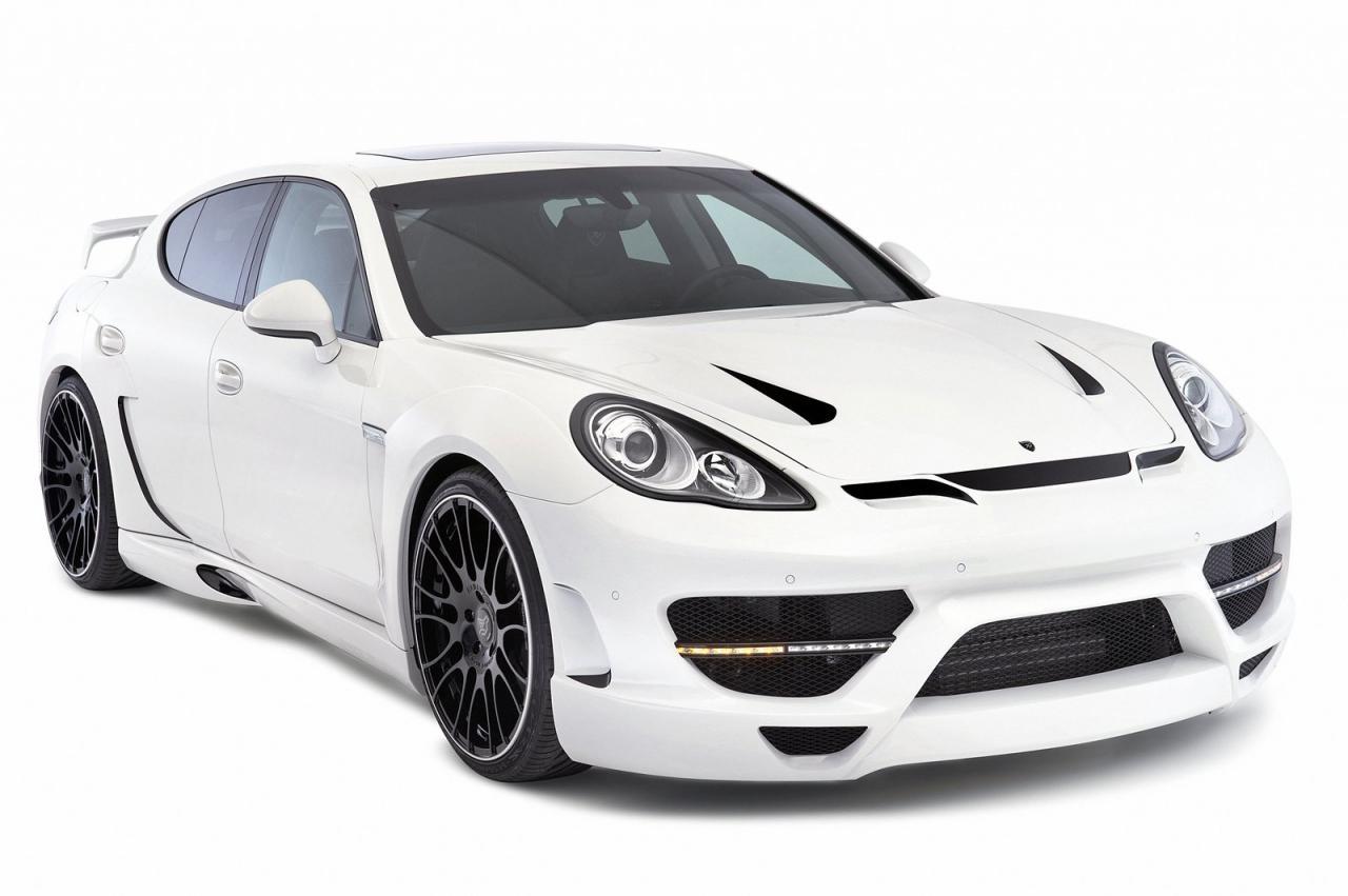 Hamann has designed a wide-body kit to fit the Porsche Panamera.