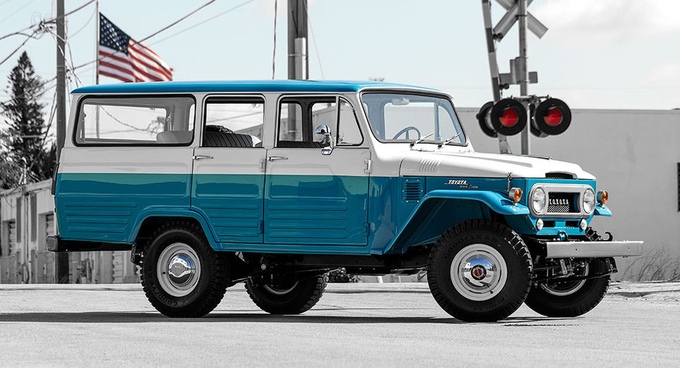 Beautifully restored 1967 Toyota Land Cruiser FJ45LV