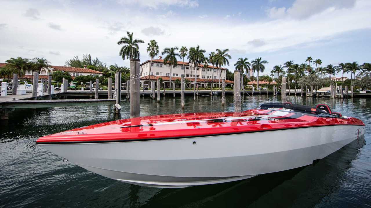 You Could Own This Cigarette Racing Speedboat with 1,040 HP