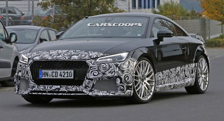 Audi TT RS to get 395 horsepower from five-cylinder 2.5-liter turbo engine?