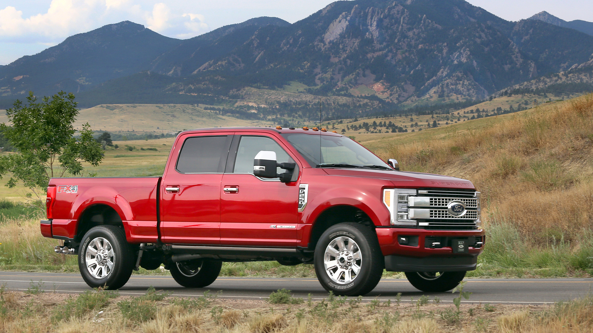 Ford Super Duty's 48-gallon fuel container is larger than any other items