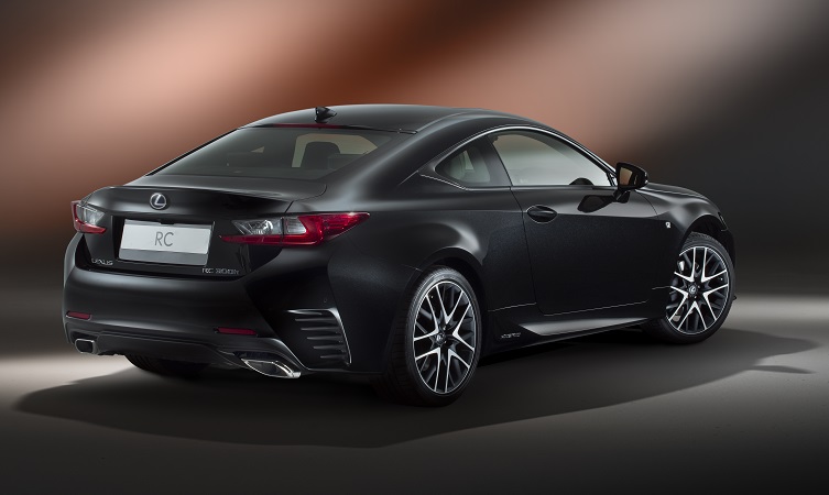 Lexus RC 300h F Sport Black Edition gets a sinister look for Geneva