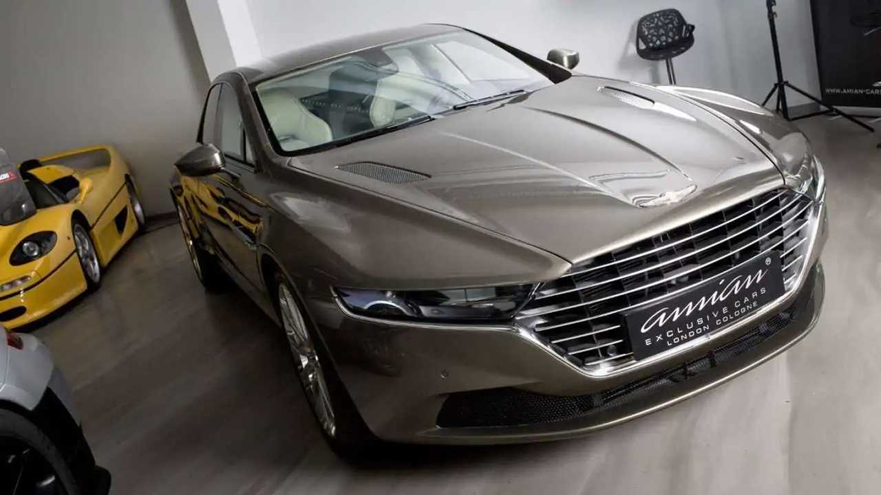 Barely Driven Aston Martin Taraf Sedan For $1.17 Million