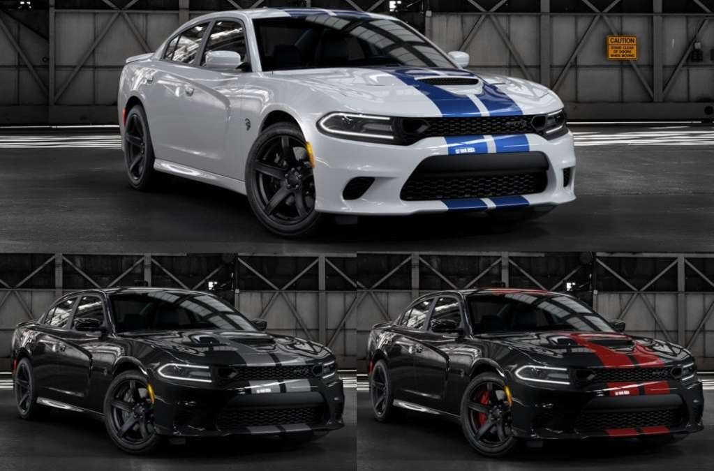 2019 Dodge Charger SRT Hellcat Gets New Stripe Options