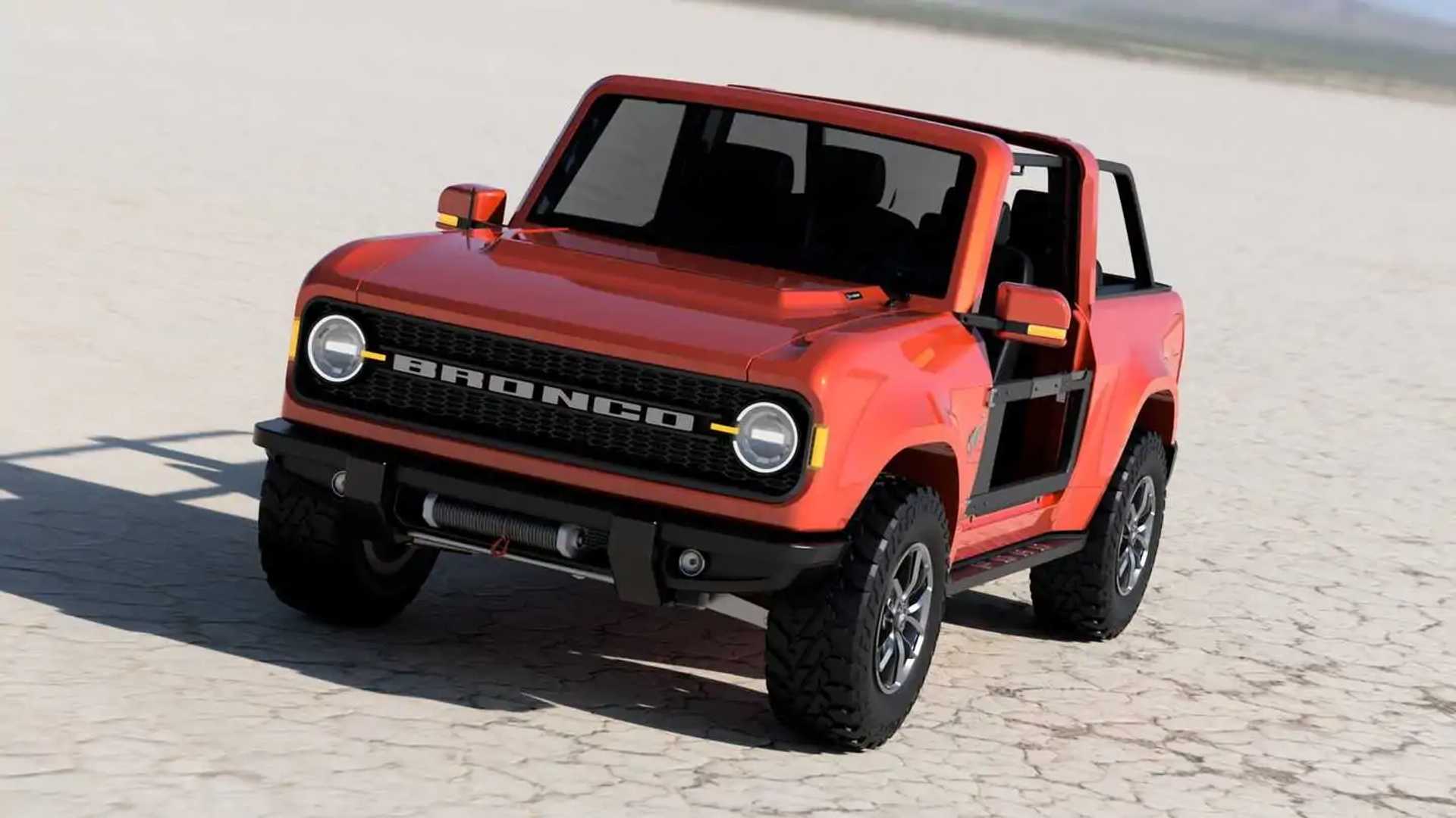 2020 Ford Bronco Rebuilt After Latest Intel, Leaked Headlights