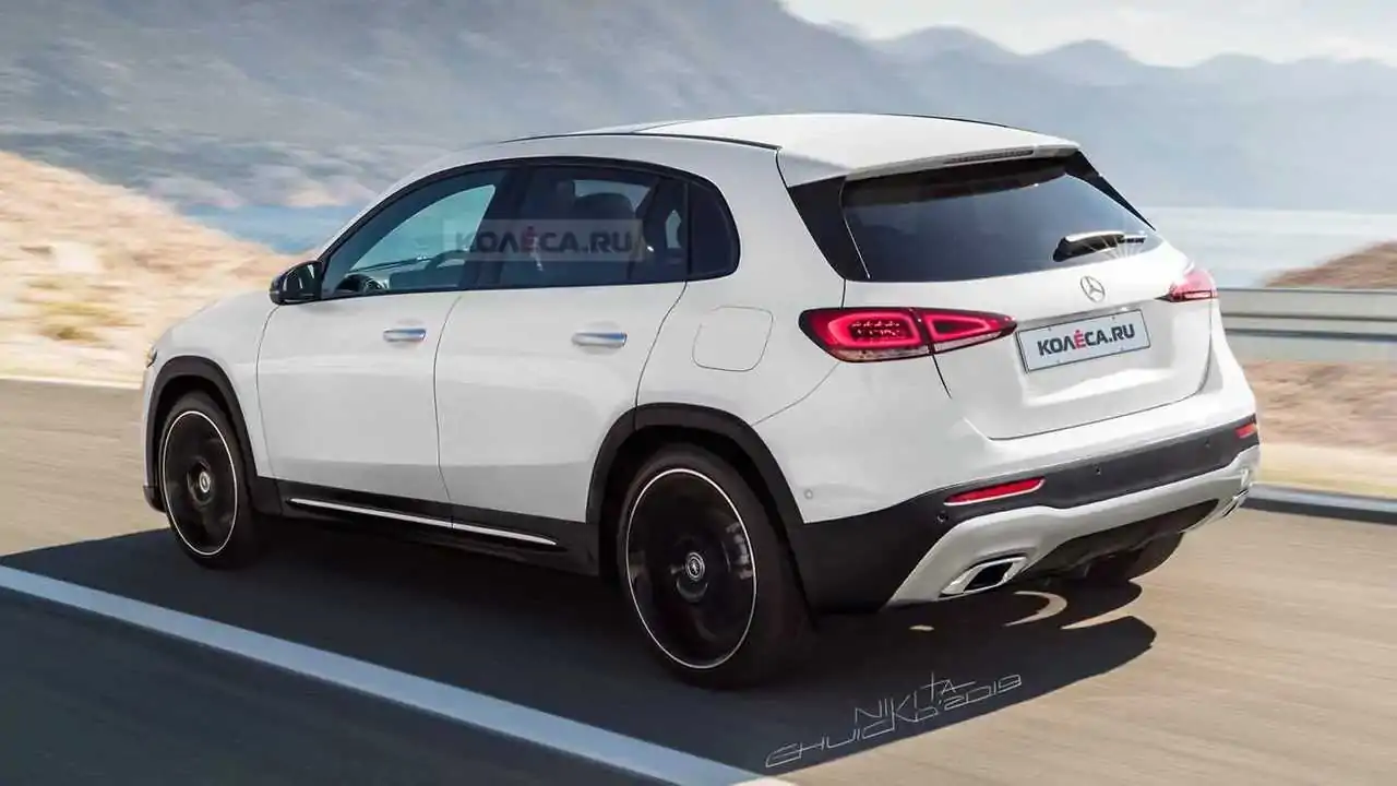 New Mercedes GLA rendering previews the Jacked-Up A Class