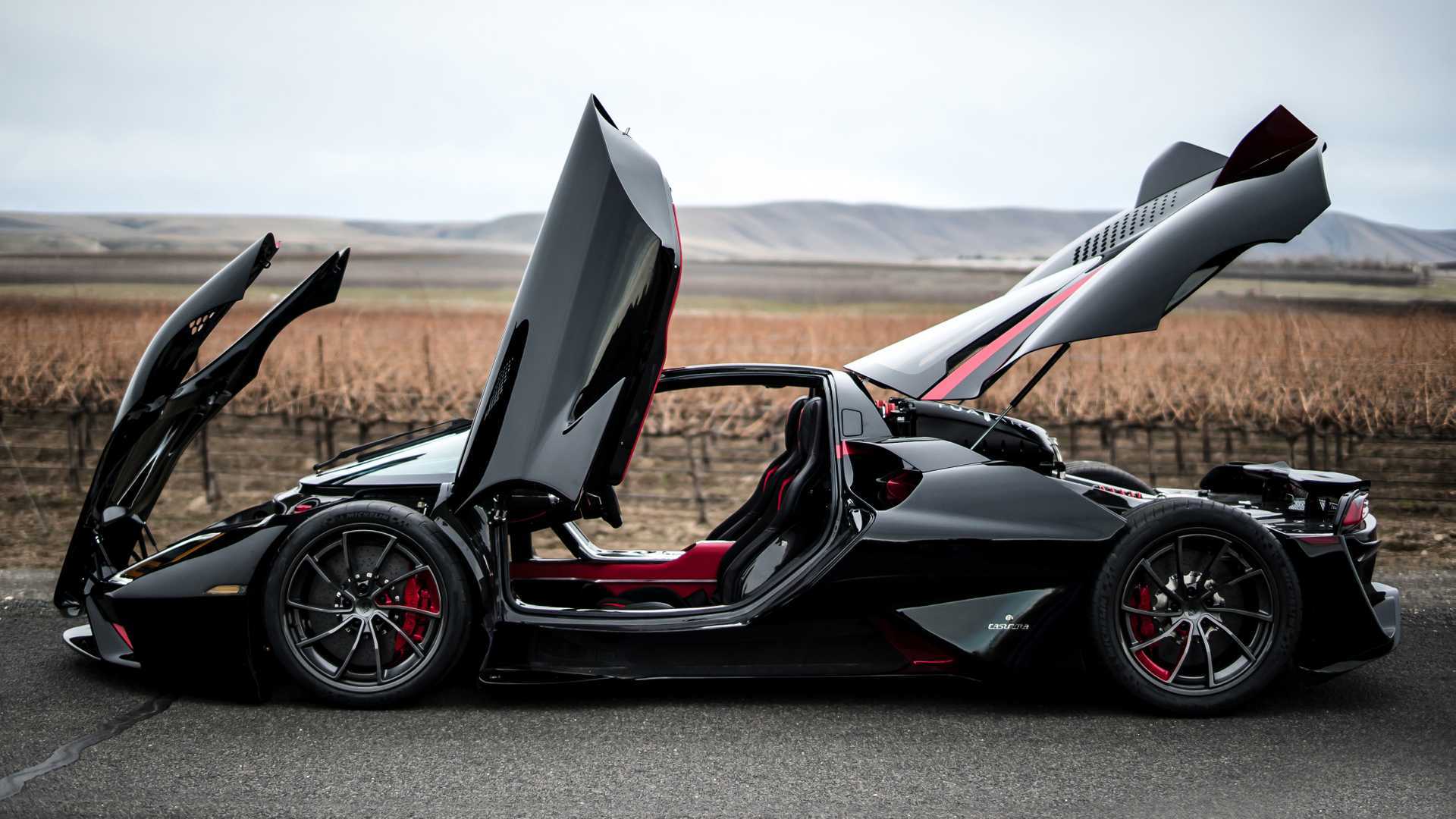 Producer's Reaction after Riding Shotgun with SSC Tuatara is Priceless