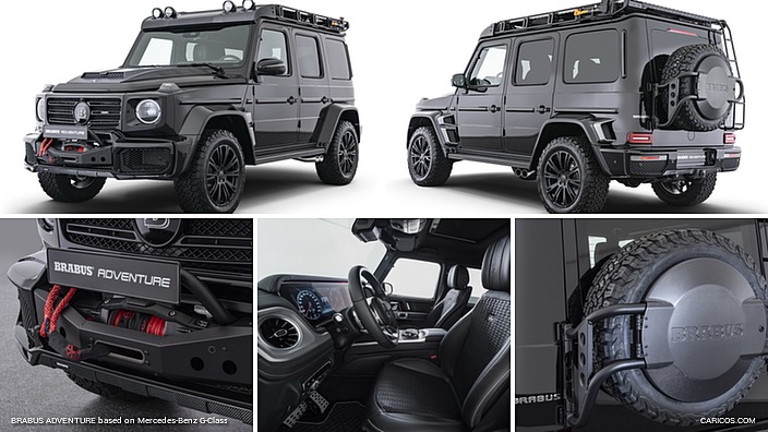 Mercedes G-Class with Brabus Adventure Package is Available To Explore