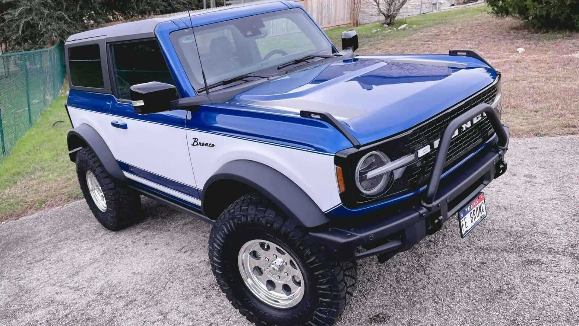 Ford Bronco First Edition with Retro Treatment Available for $87k