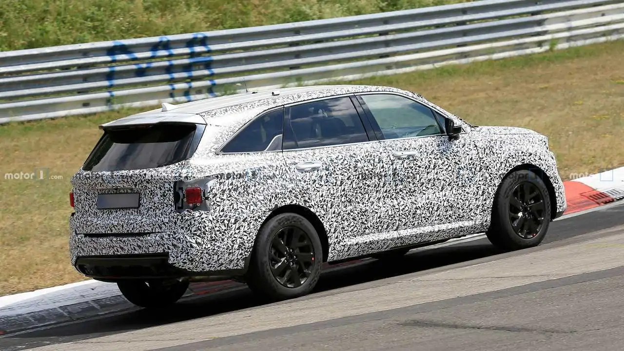 2021 Kia Sorento Drops Heavy Camo, Heads To Nurburgring [UPDATE]