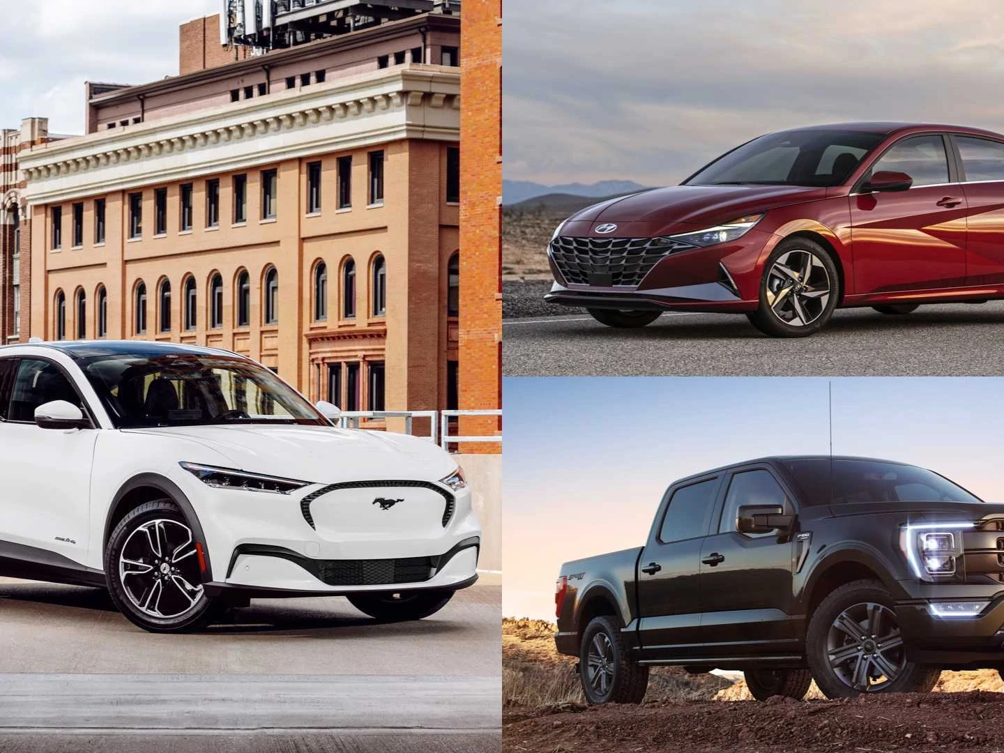 Hyundai Elantra, Ford F-150, Mustang Mach-E Win NACTOY Awards