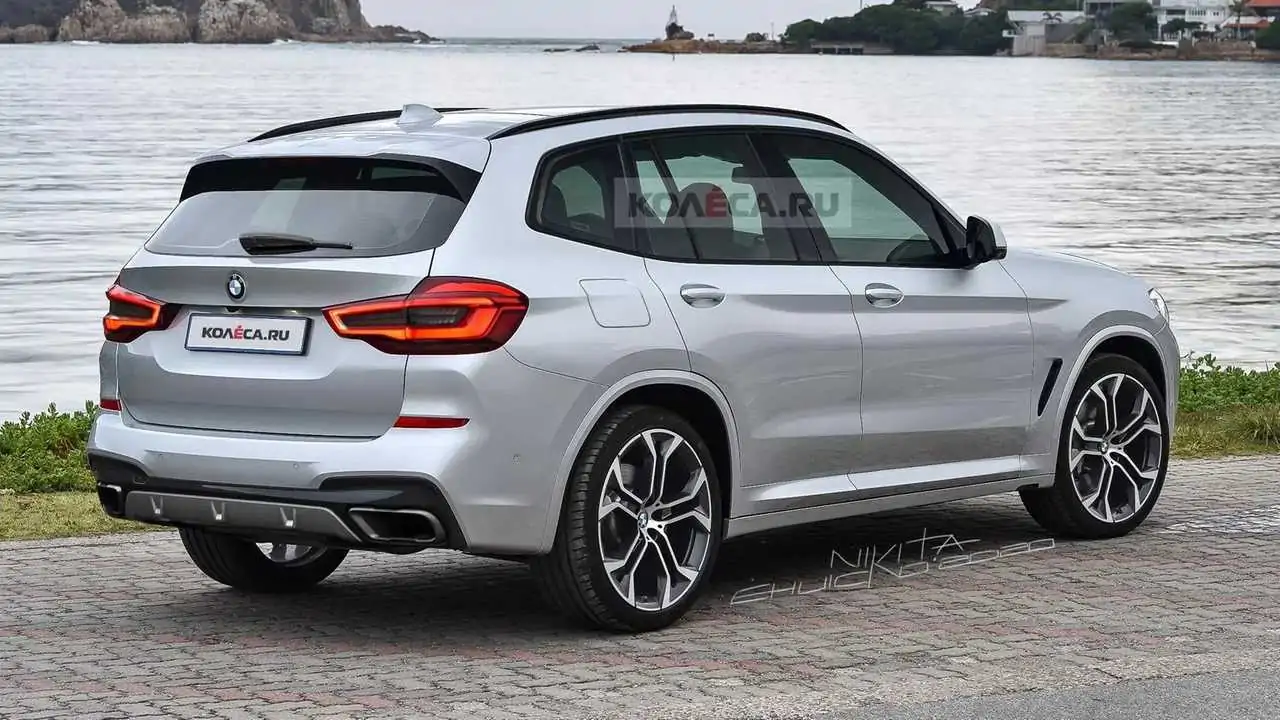 2022 BMW X3 Official Rendering Shows Mild Facelift