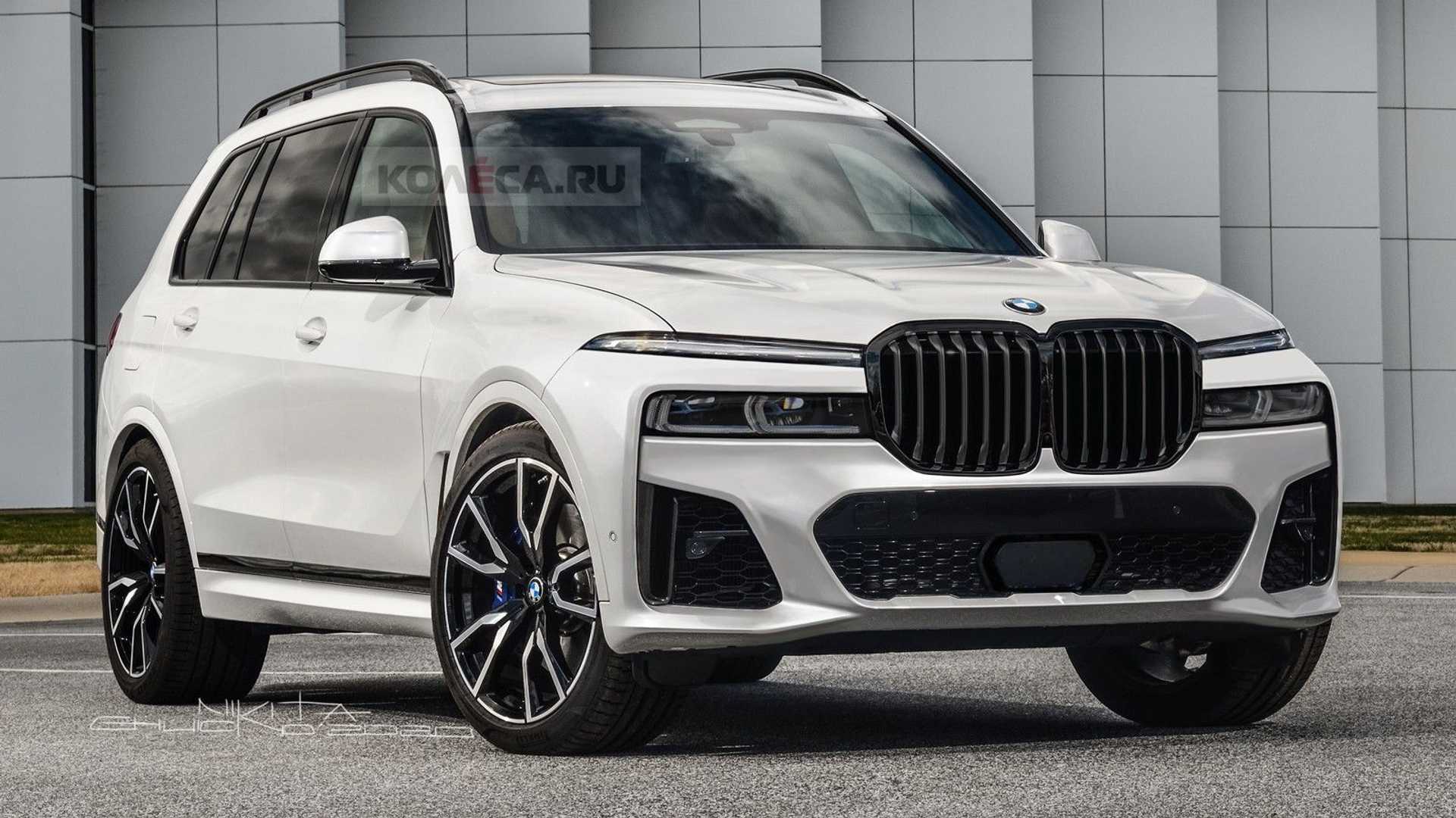 BMW X7 Revealed with Crazy Headlights