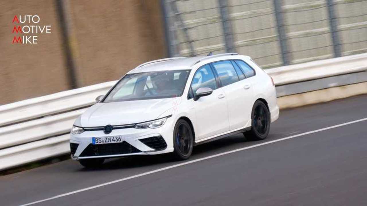 New VW Golf R Wagon Carves Nurburgring Corners Like a Boss