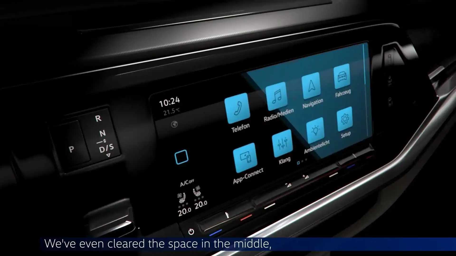 Volkswagen T7 Multivan Bulli Teaser: Golf-Like Dashboard