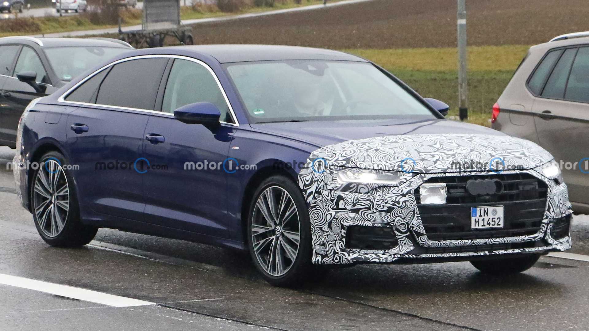 Audi A6 Spy Shots: Sedan Next in Line for a Facelift