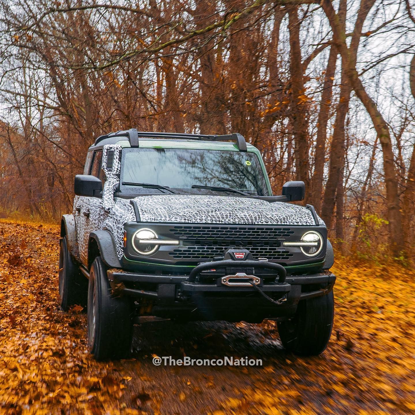 2022 Ford Bronco Everglades Announced with Factory Winch, Snorkel