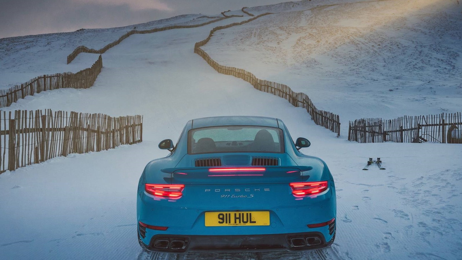 Porsche 911 Turbo S Puts AWD To Work By Hustling Up A Ski Slope