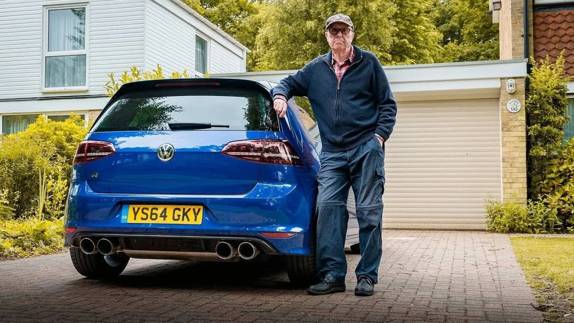 A 75-Year-Old Person Doubled the Power of His VW Golf R