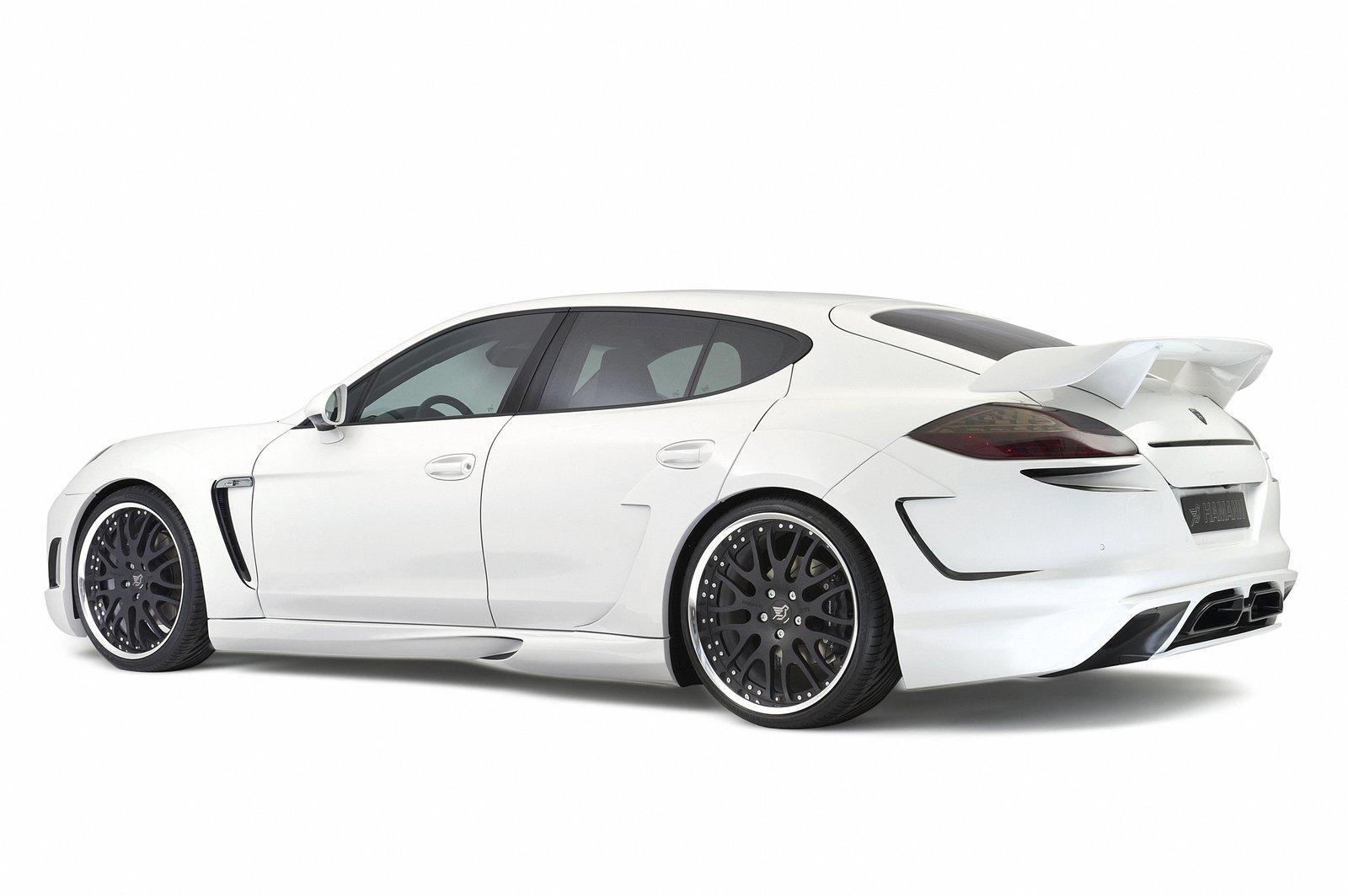 Hamann has designed a wide-body kit to fit the Porsche Panamera.