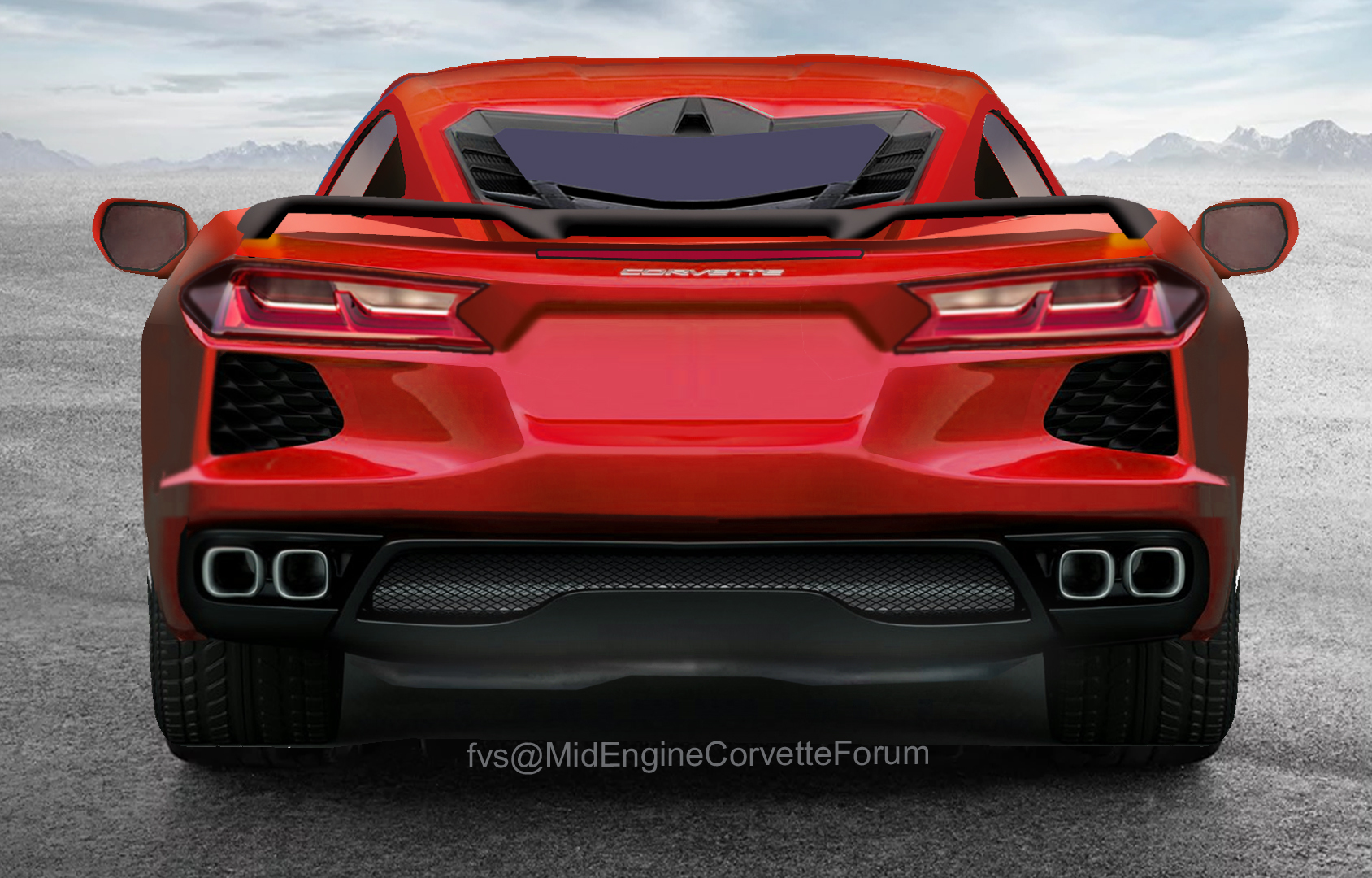 Check out This 2020 Chevrolet Corvette C8 Roasting Its Rear Tires