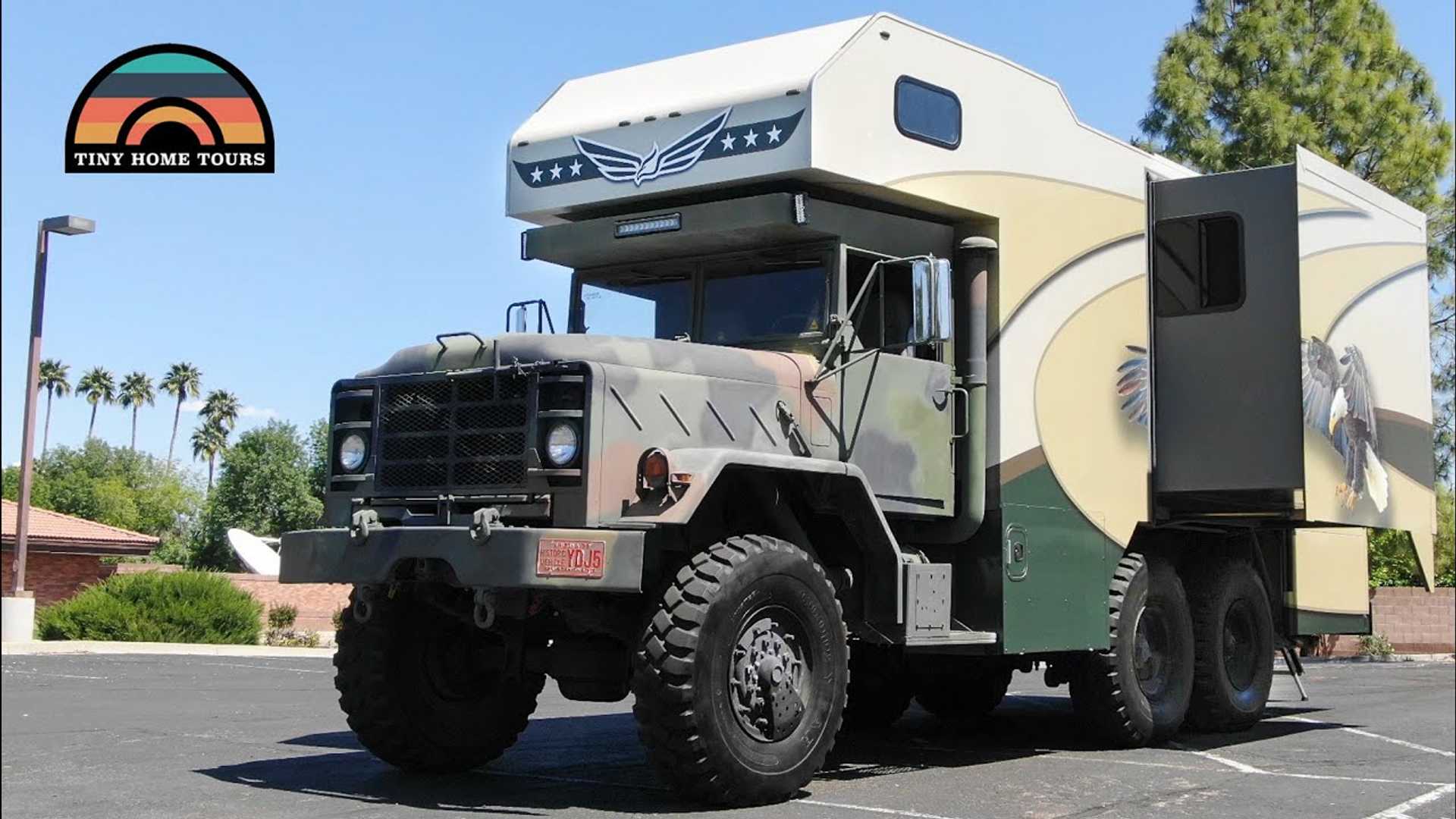 This 6x6 Military Rig is Reborn as a Rad Off-Grid Overlander