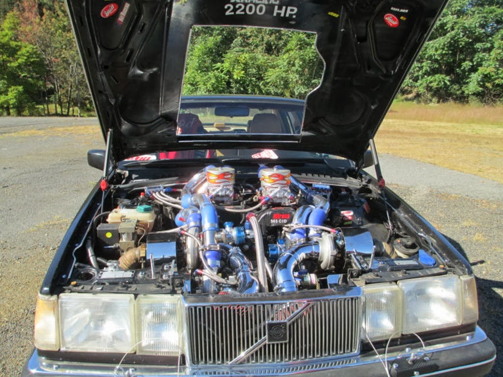 This Volvo 960 V8 Volvo 960 with 2,200 bhp quad turbo V8 Volvo 960 looks terrifyingly real