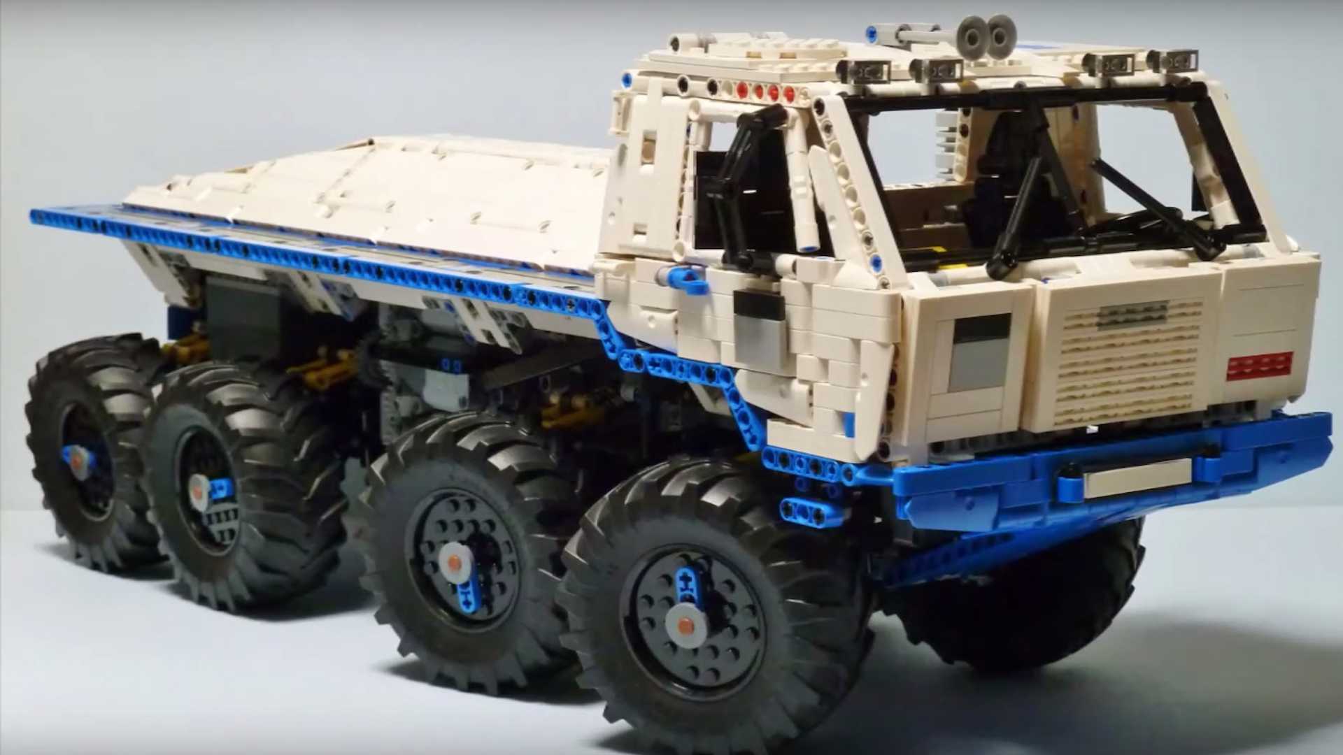 8x8 Tatra Lego Truck Is An Impressive Little Off-Roader