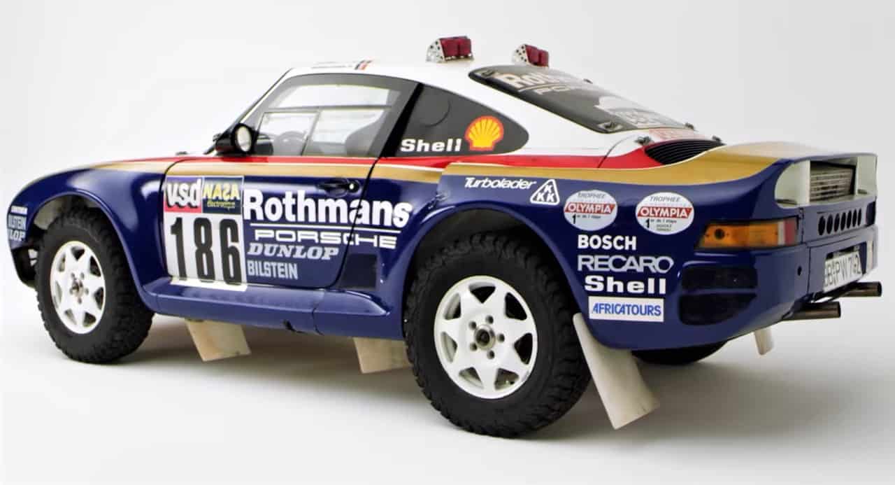 Porsche Displays the Top 5 Highlights of The 959 Paris Dakar