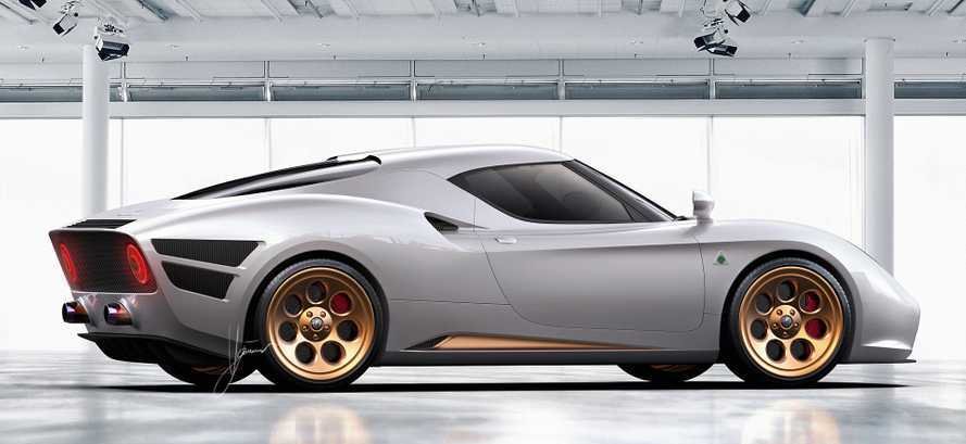 Alfa Romeo 4C gets a stunning retro makeover