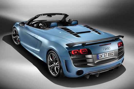 Pricing for the Audi R8 GT Spyder has been announced (US).