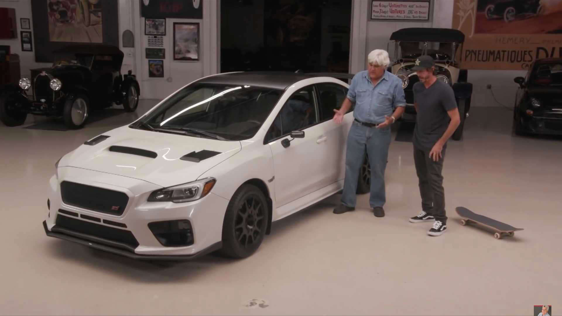 Jay Leno's Garage: Bucky Lasek Drops by With His ModifiedSTI