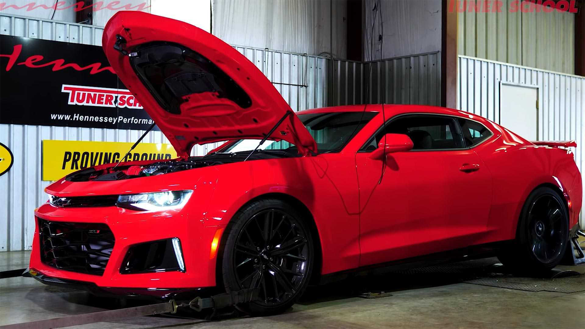 Hennessey Exorcist Camaro L1 On Pump Gas Hits the Dyno