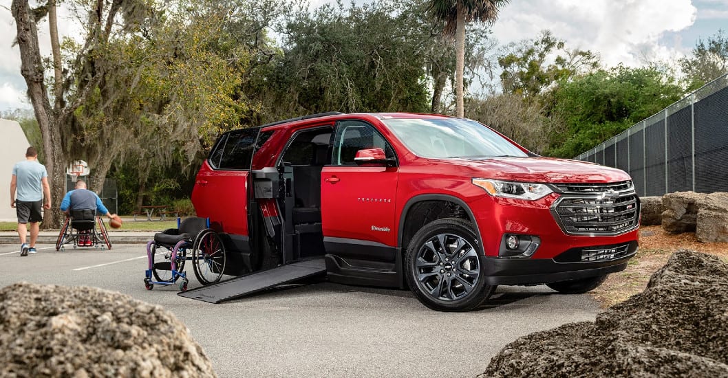 BraunAbility Launches Chevy Traverse SUV for Wheelchair Users