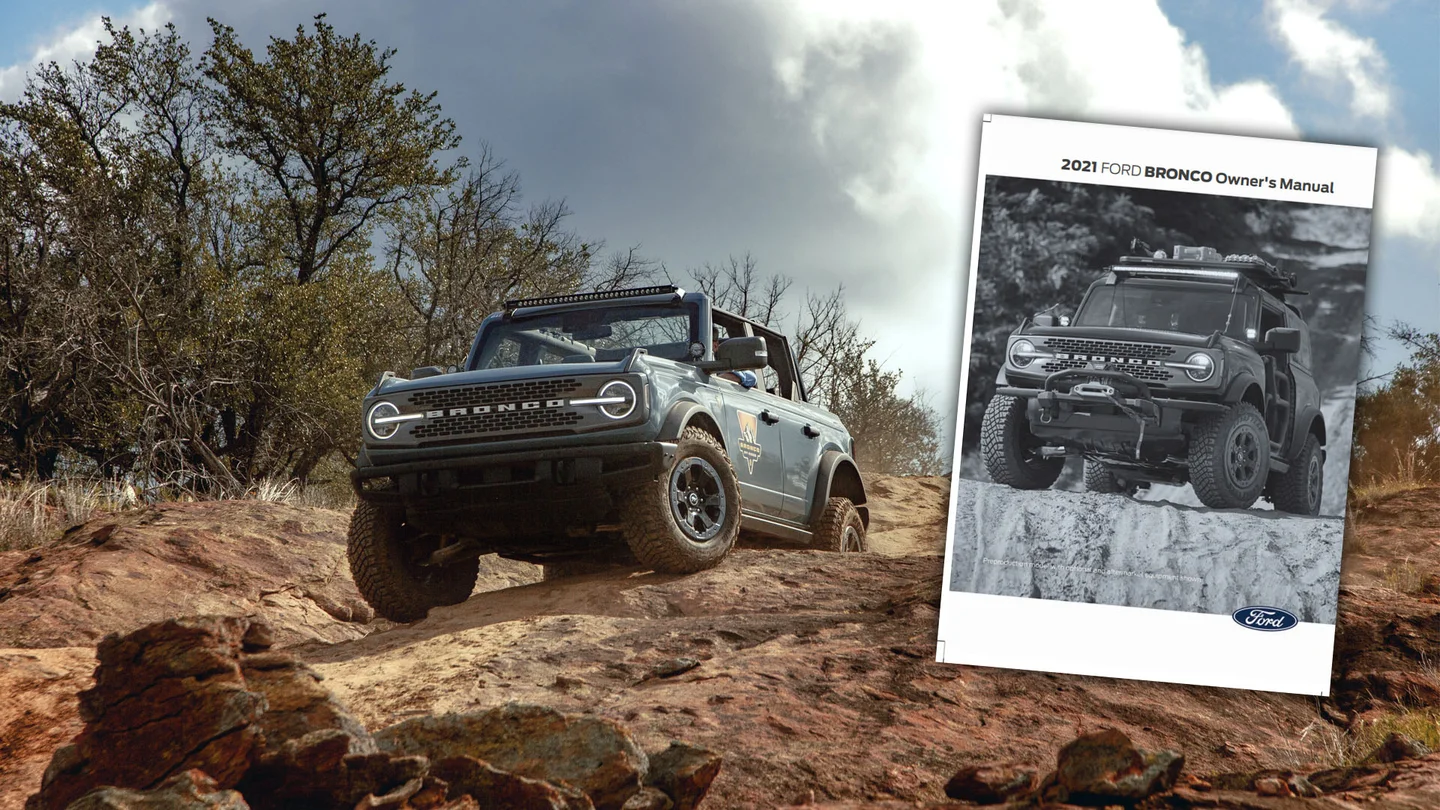 2021 Ford Bronco Owner's Guide Reveals All Its 552-Page Glory