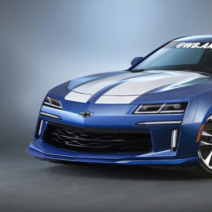 Here's the Back of That Chevy Camaro IROCZ Fan Rendering