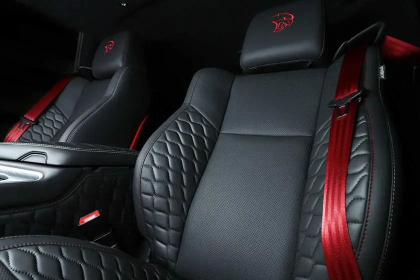 Vilner dresses up the devil with fancy interior for Dodge SRT Hellcat