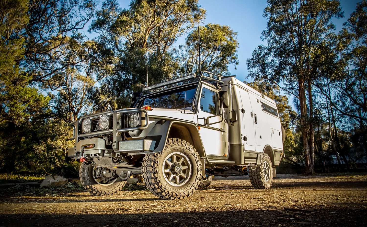 EarthCruiser Mercedes GPro Escape Compact Overlanding Done Right