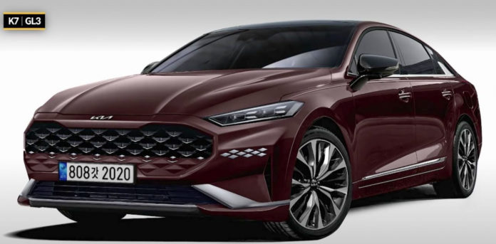 Next-Gen Kia Cadenza Rendered With Big Grille, New Logo