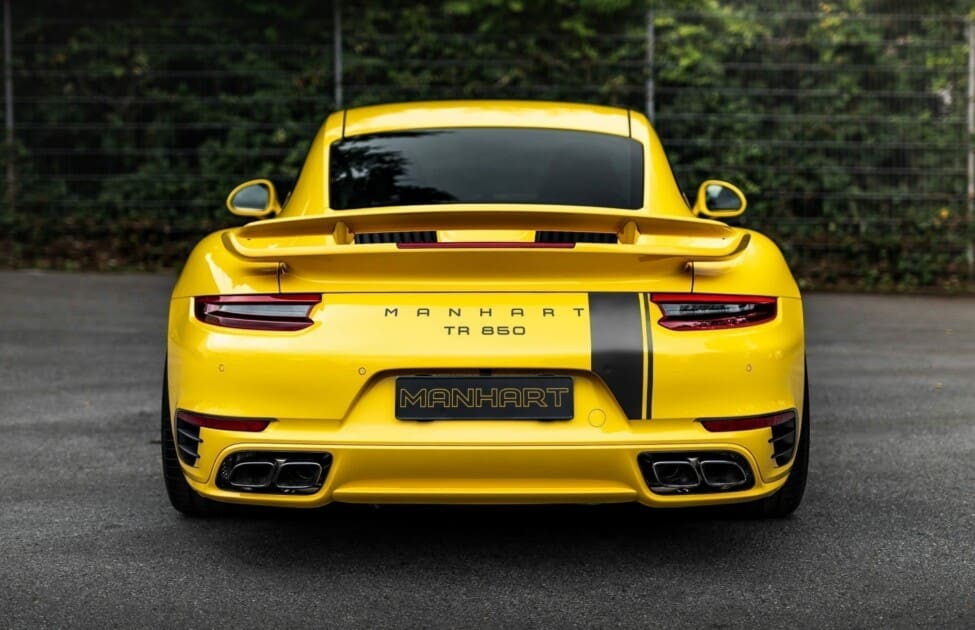 Porsche 911 Turbo S By Manhart Is An 850-Horsepower Catapult