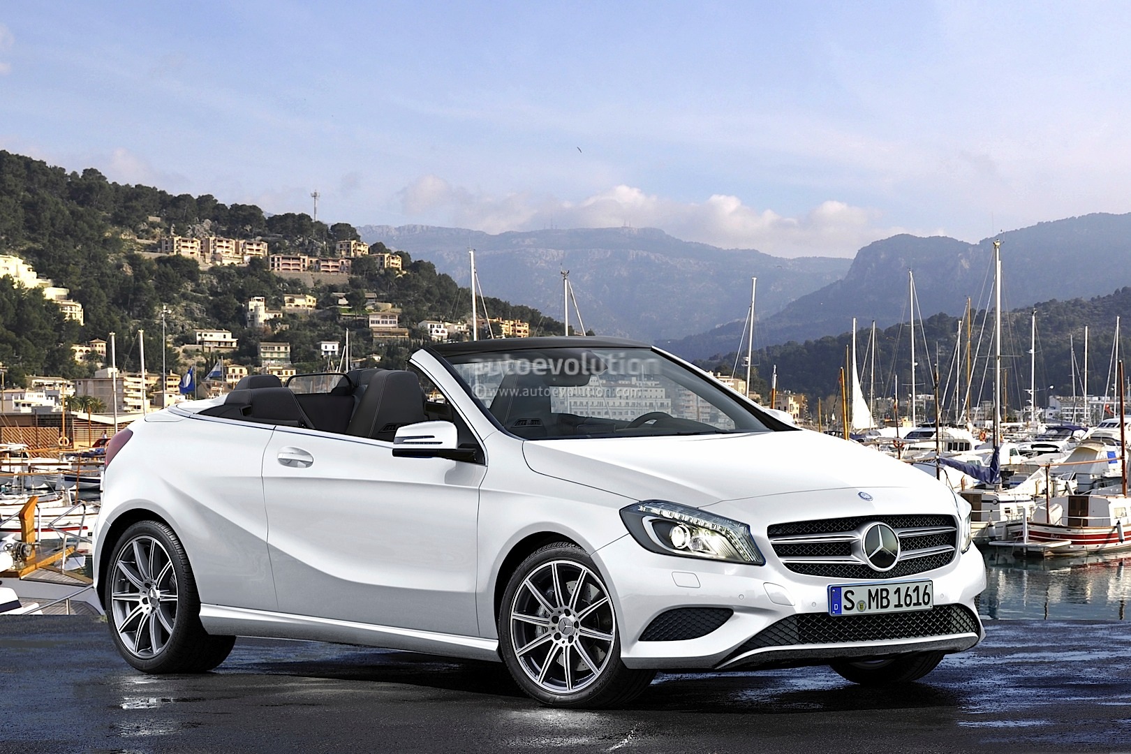 Mercedes-Benz A-Class Rendering Imagines Hatchback As Cabrio