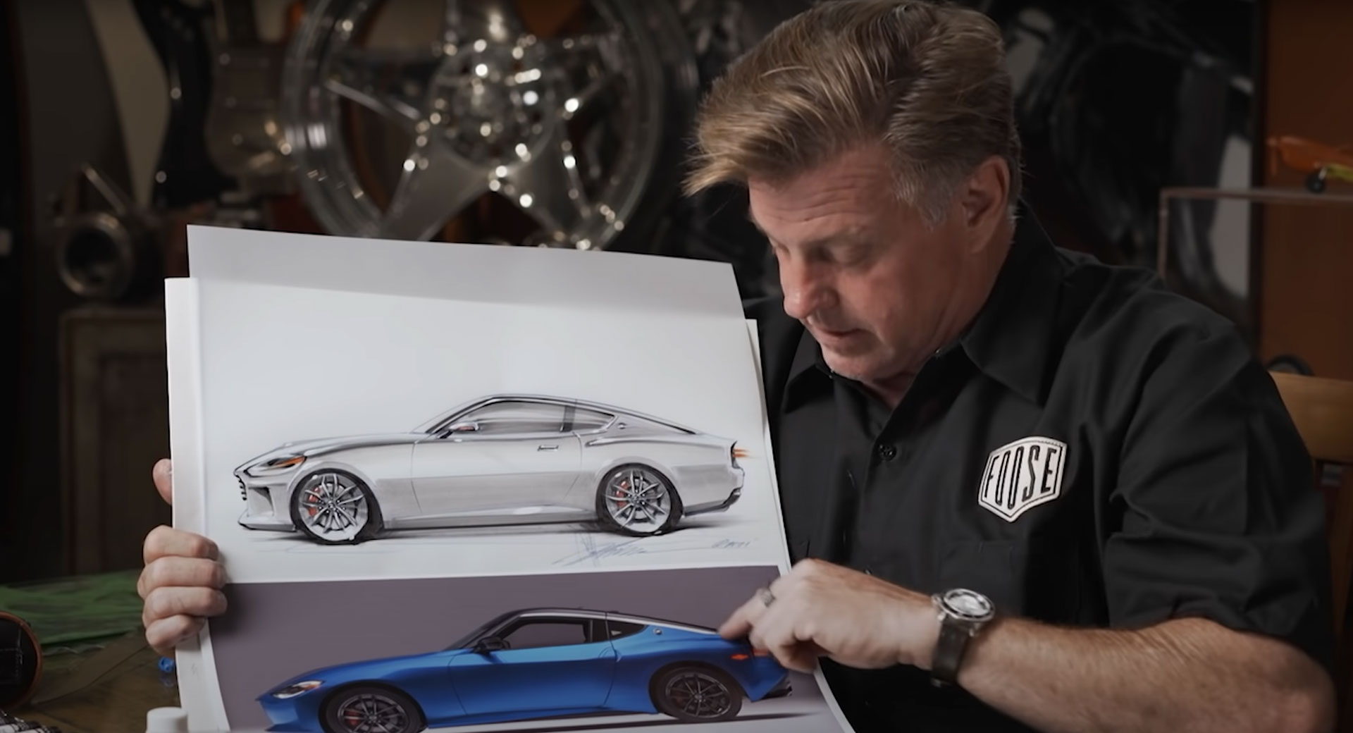 Chip Foose Revises Retrotastic Nissan Z with Even More Retro